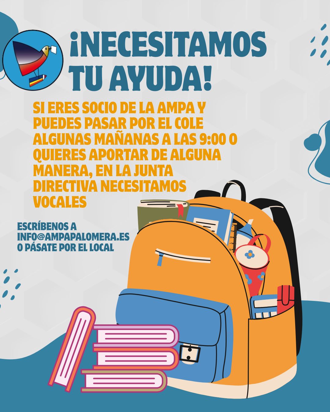NECESITAMOS VOCALES